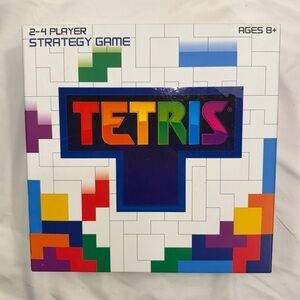 Tetris Strategy Board Game COMPLETE